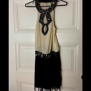 Ark & Co sheer party dress. Size S